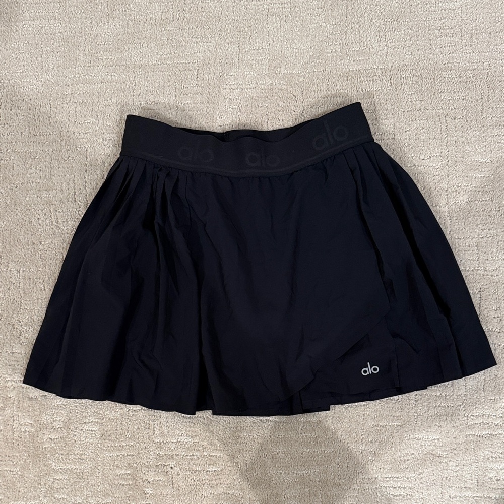 ALO Yoga Black Mini Skirt